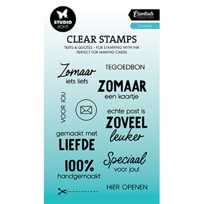 Studio Light SL Clear stamp Zomaar Essentials nr.643