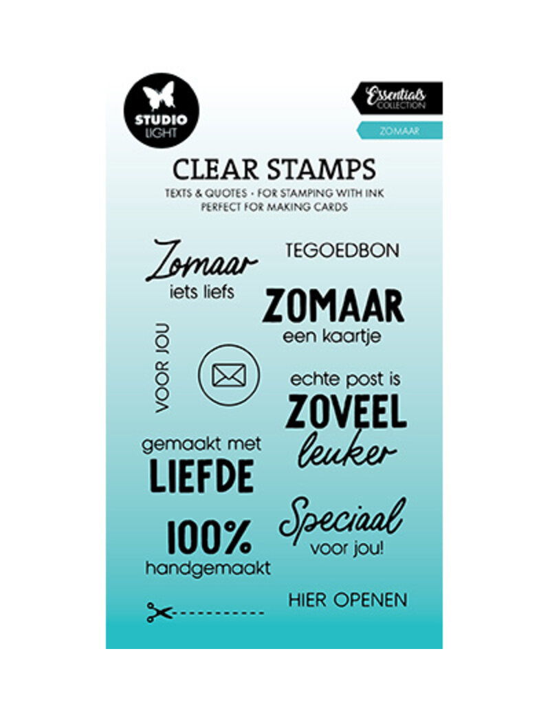 Studio Light SL Clear stamp Zomaar Essentials nr.643