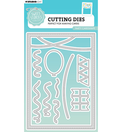 Studio Light SL Cutting Die Party cardshape Sweet Stories nr.820
