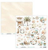 Mintay papers Mintay papers - Coastal Memories -Elements Paper (12'x12")