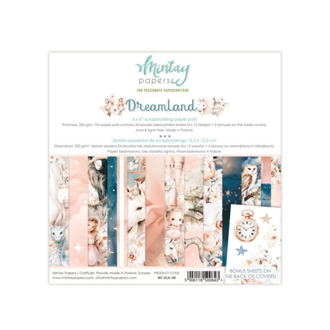 Mintay papers Mintay papers - Dreamland - Paper Pad (6"x6")