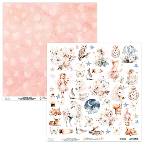 Mintay papers Mintay papers - Dreamland - Elements Paper (12'x12")