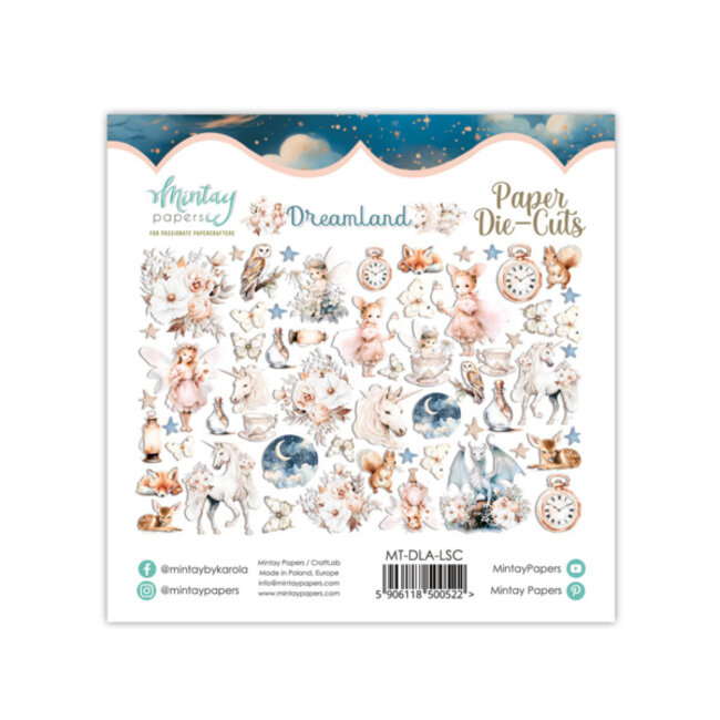 Mintay papers Mintay papers - Dreamland - Paper Die-Cuts (60pcs)