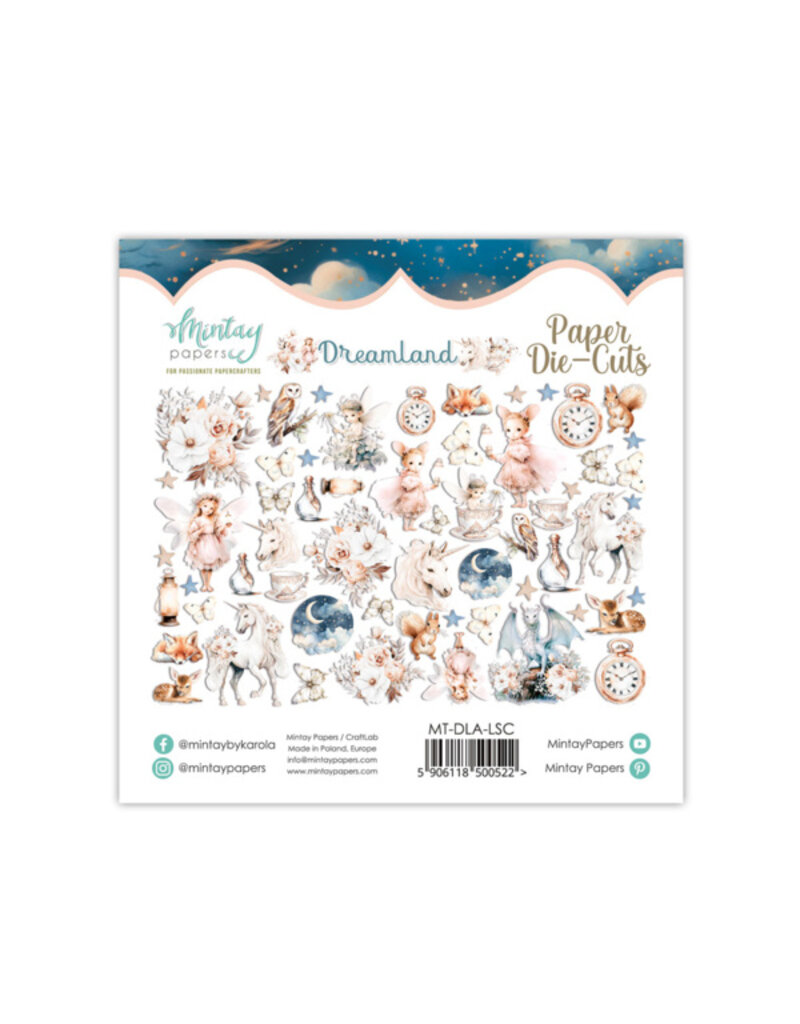 Mintay papers Mintay papers - Dreamland - Paper Die-Cuts (60pcs)