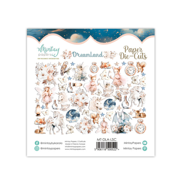 Mintay papers Mintay papers - Dreamland - Paper Die-Cuts (60pcs)