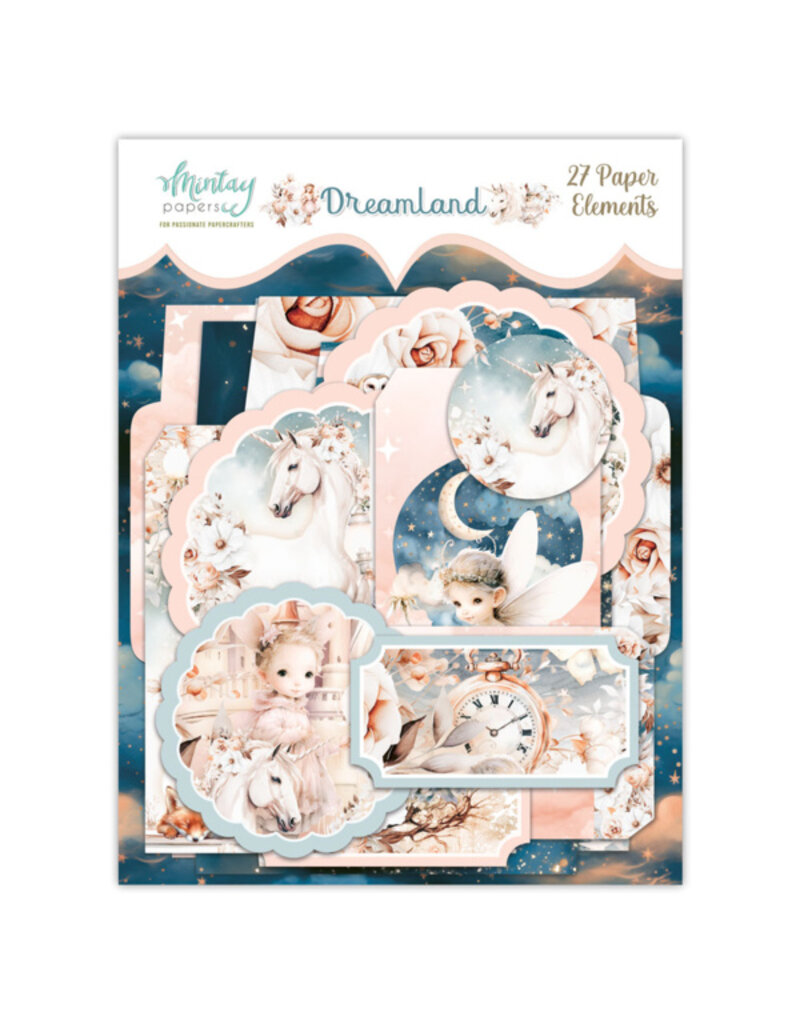 Mintay papers Mintay papers - Dreamland -  Paper Elements (27pcs)