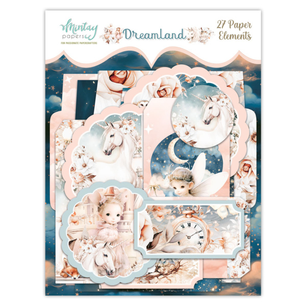 Mintay papers Mintay papers - Dreamland -  Paper Elements (27pcs)