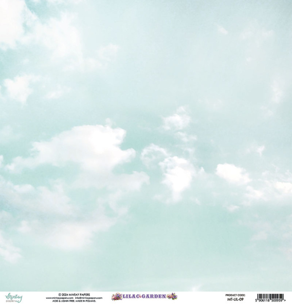 Mintay papers Mintay papers - Lilac Garden - Elements Paper (12'x12")