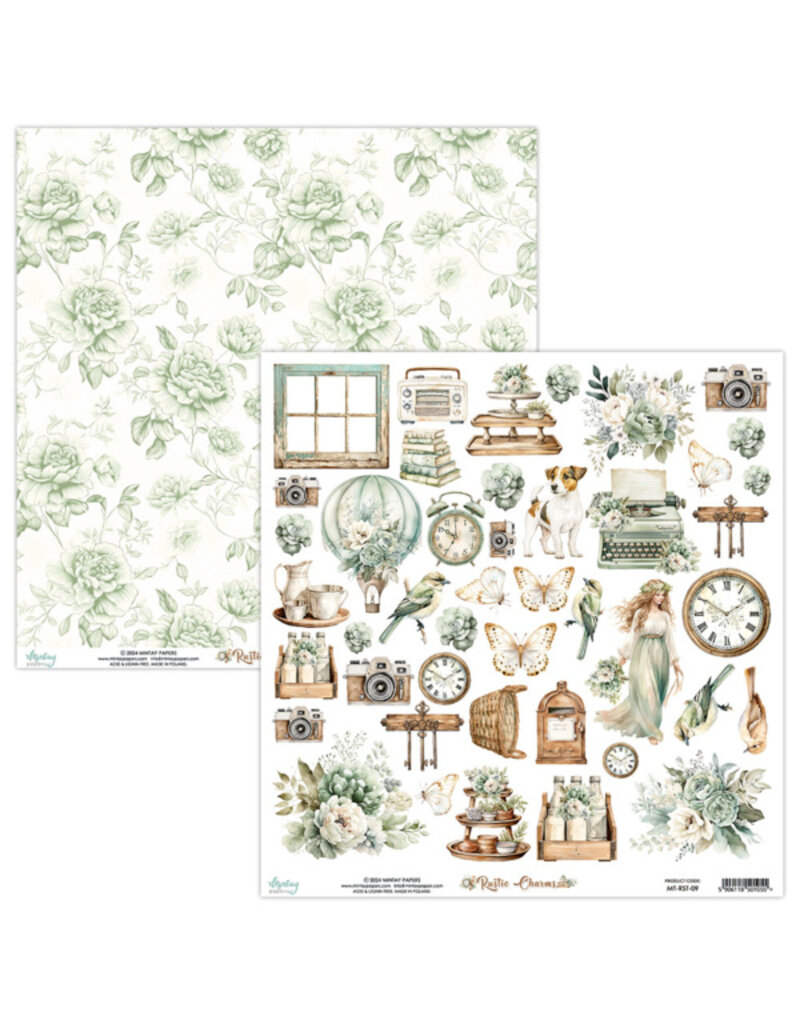 Mintay papers Mintay papers - Rustic Charms - Elements Paper (12'x12")