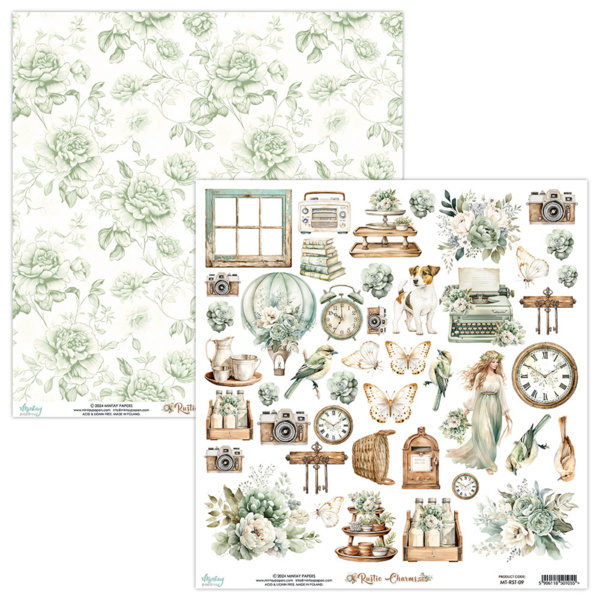 Mintay papers Mintay papers - Rustic Charms - Elements Paper (12'x12")