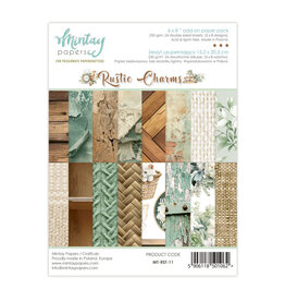 Mintay papers Mintay papers - Rustic Charms - Add On Paper Pad (6"x8")