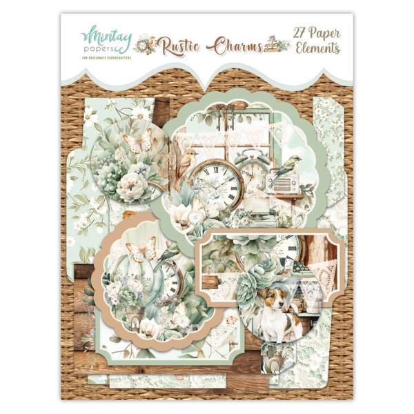 Mintay papers Mintay papers - Rustic Charms - Paper Elements (27pcs)