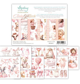 Mintay papers Mintay Papers - Baby Girl - Elements for precise Cutting - (6"x8")