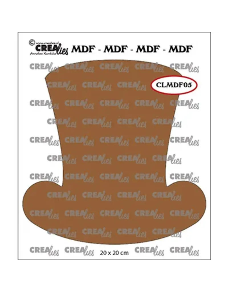Crealies Crealies • MDF Steampunk hoed heren
