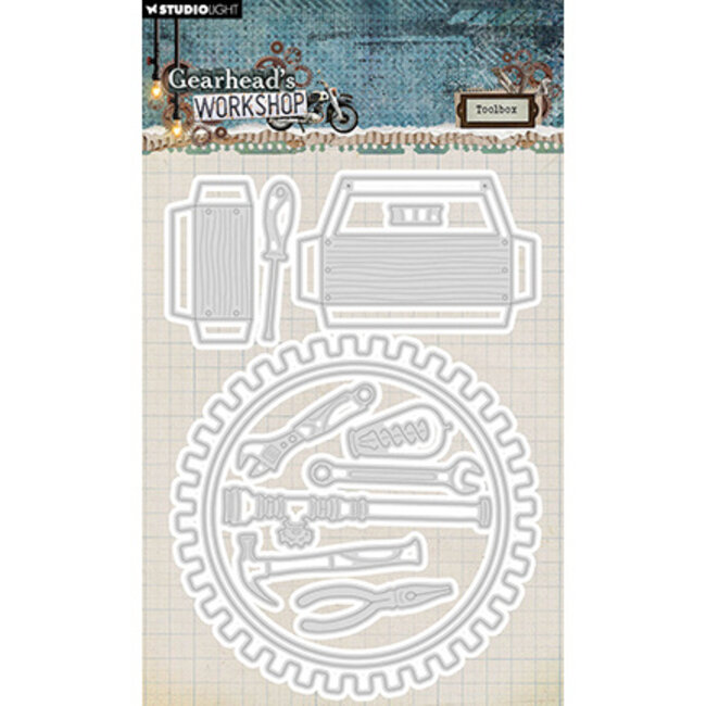 Studio Light SL Cutting Dies Toolbox Gearhead's Workshop nr.829