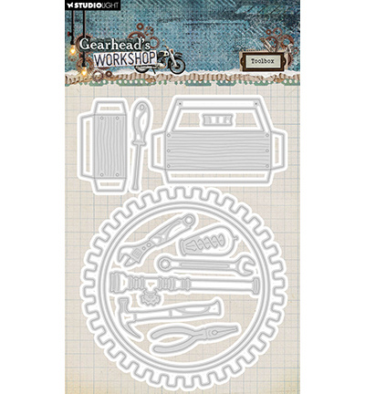 Studio Light SL Cutting Dies Toolbox Gearhead's Workshop nr.829