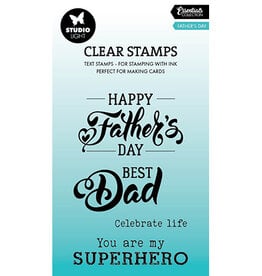 Studio Light SL Clear Stamp Fathersday Essentials nr.669