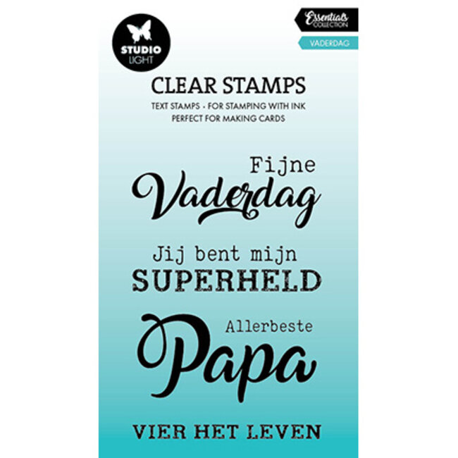Studio Light SL Clear Stamp Vaderdag Essentials nr.668