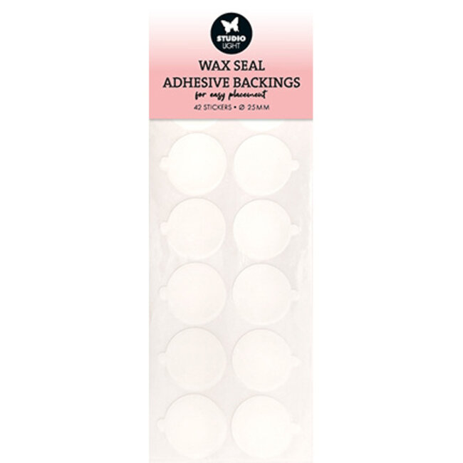 Studio Light  Wax Stickers Double-sided backings Essentials Tools nr.20