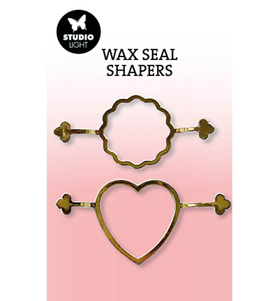 Studio Light Wax Shapers Scallop & heart Essentials Tools nr.22