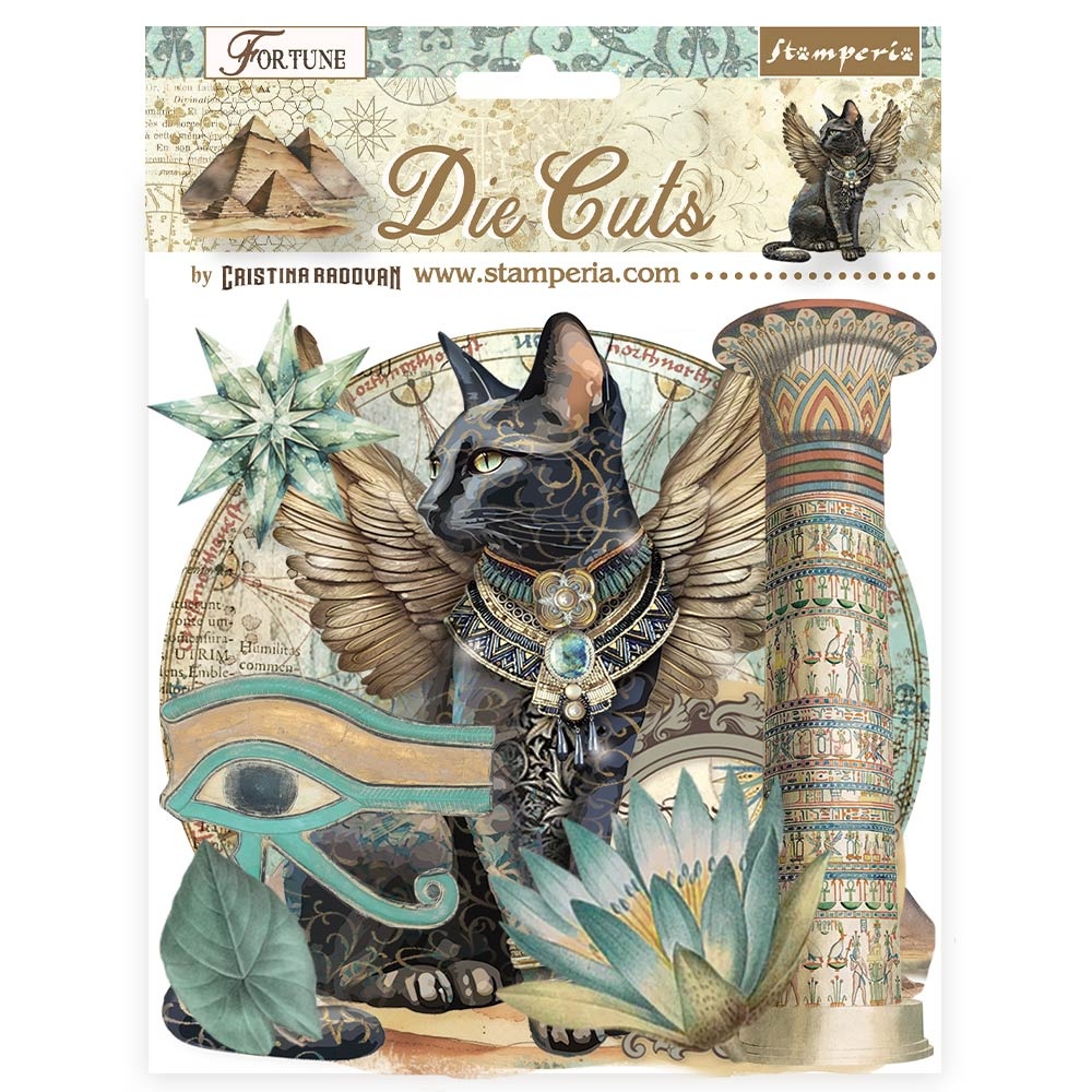 Stamperia Die cuts assorted - Fortune
