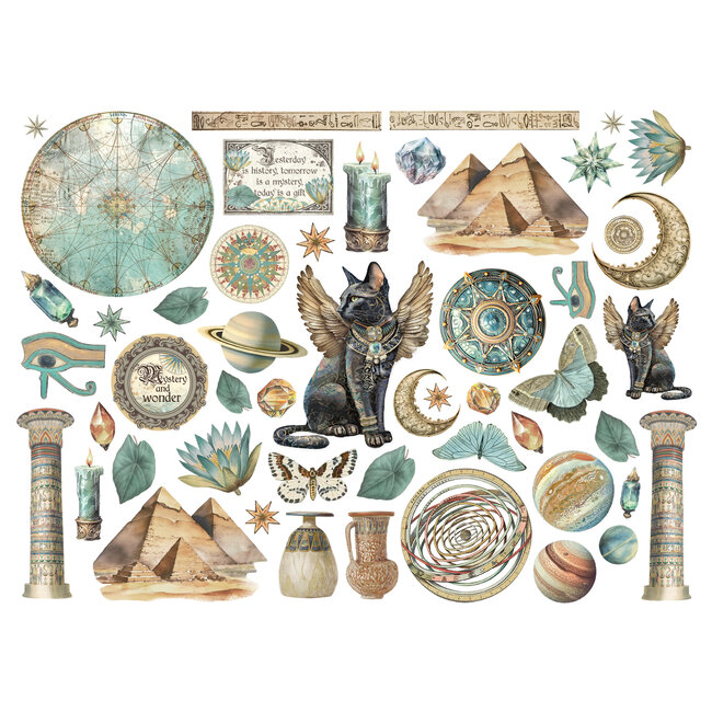 Stamperia Die cuts assorted - Fortune