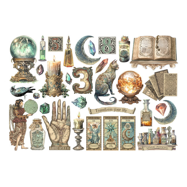 Stamperia Ephemera - Fortune