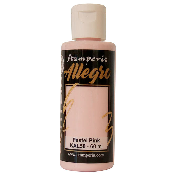 Stamperia Allegro paint ml 60 - Pastel pink