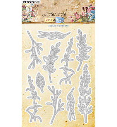 Studio Light JMA Cutting Die Sprigs & sprouts Wild & Free nr.826