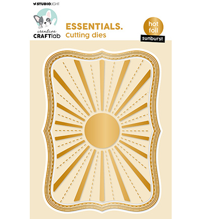 Studio Light - Creative Craftlab CCL Hot Foil Cutting Die Sunburst Essentials nr.3