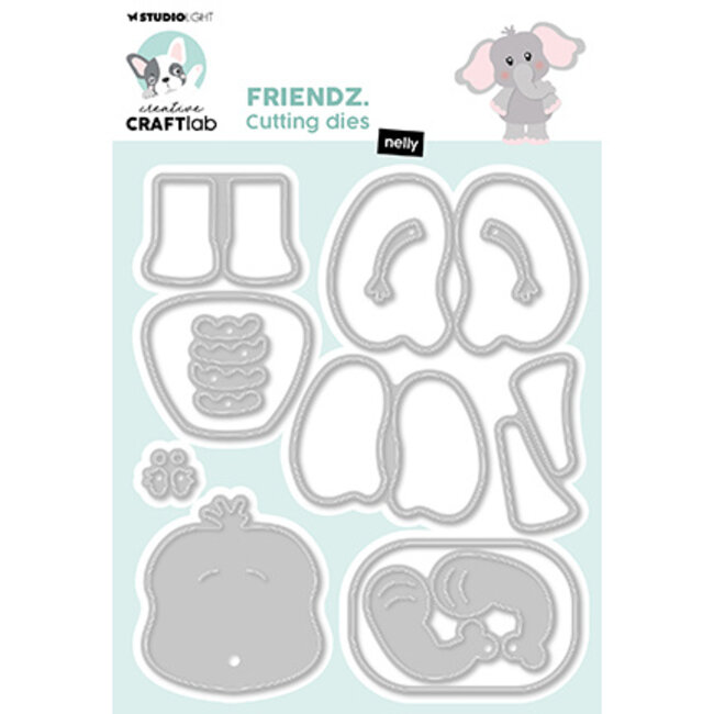 Studio Light - Creative Craftlab CCL Cutting Die Nelly Friendz nr.833