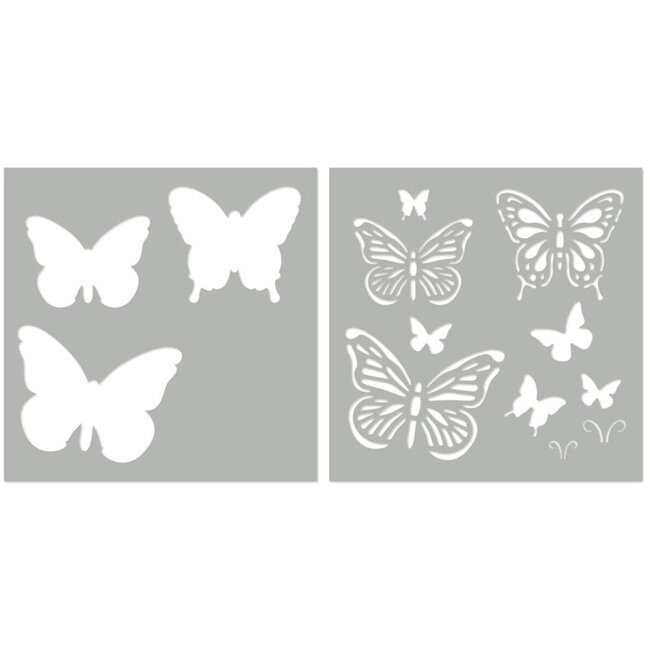 My Favorite Things My Favorite Things Flutterbys Stencil