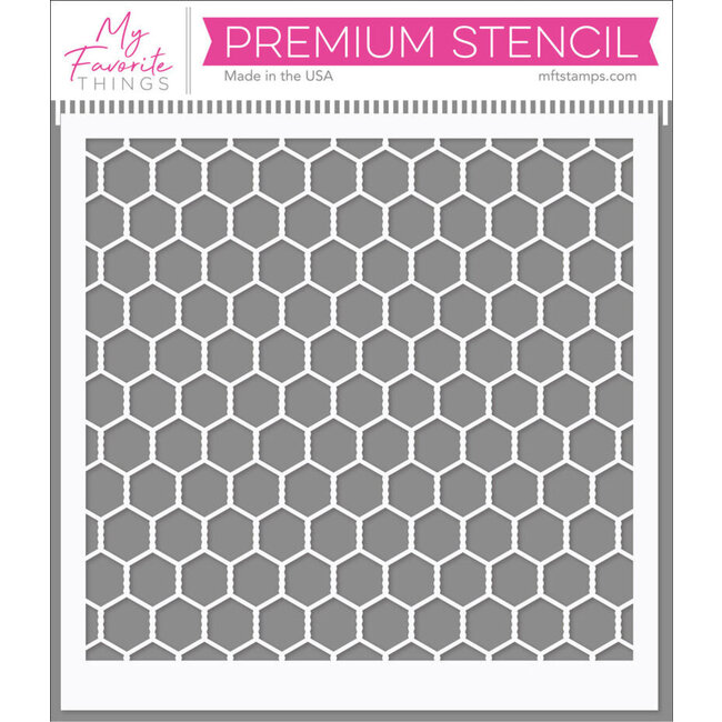 My Favorite Things My Favorite Things Chicken Wire Stencil