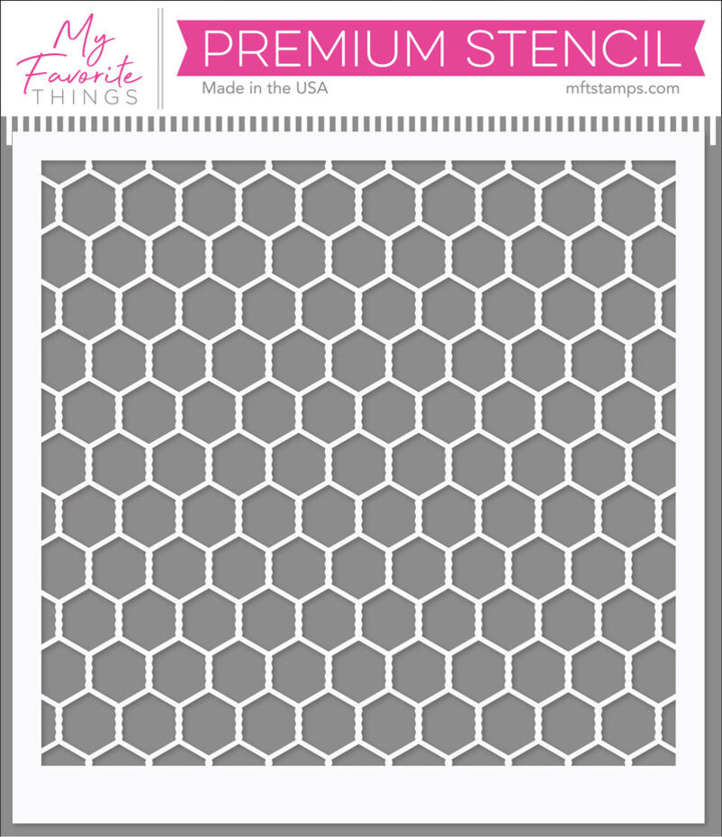 My Favorite Things My Favorite Things Chicken Wire Stencil