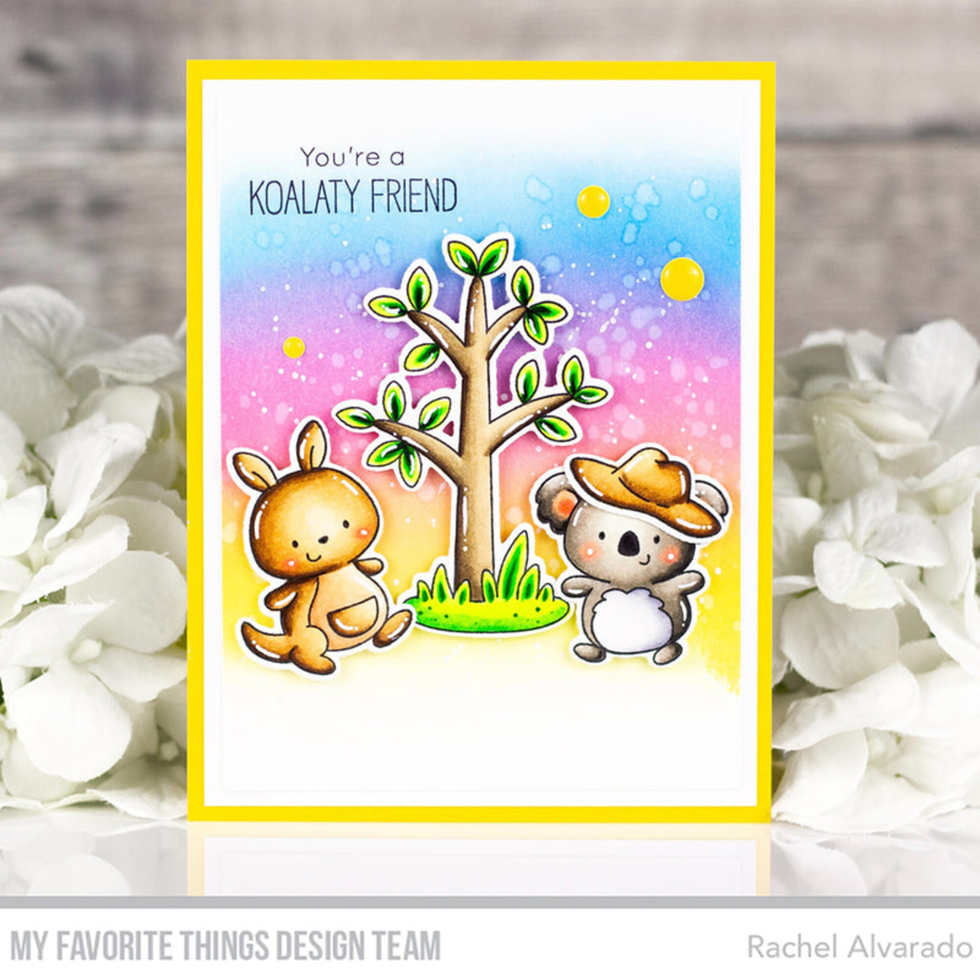 My Favorite Things My Favorite Things Kiwi Critters Clear Stamps