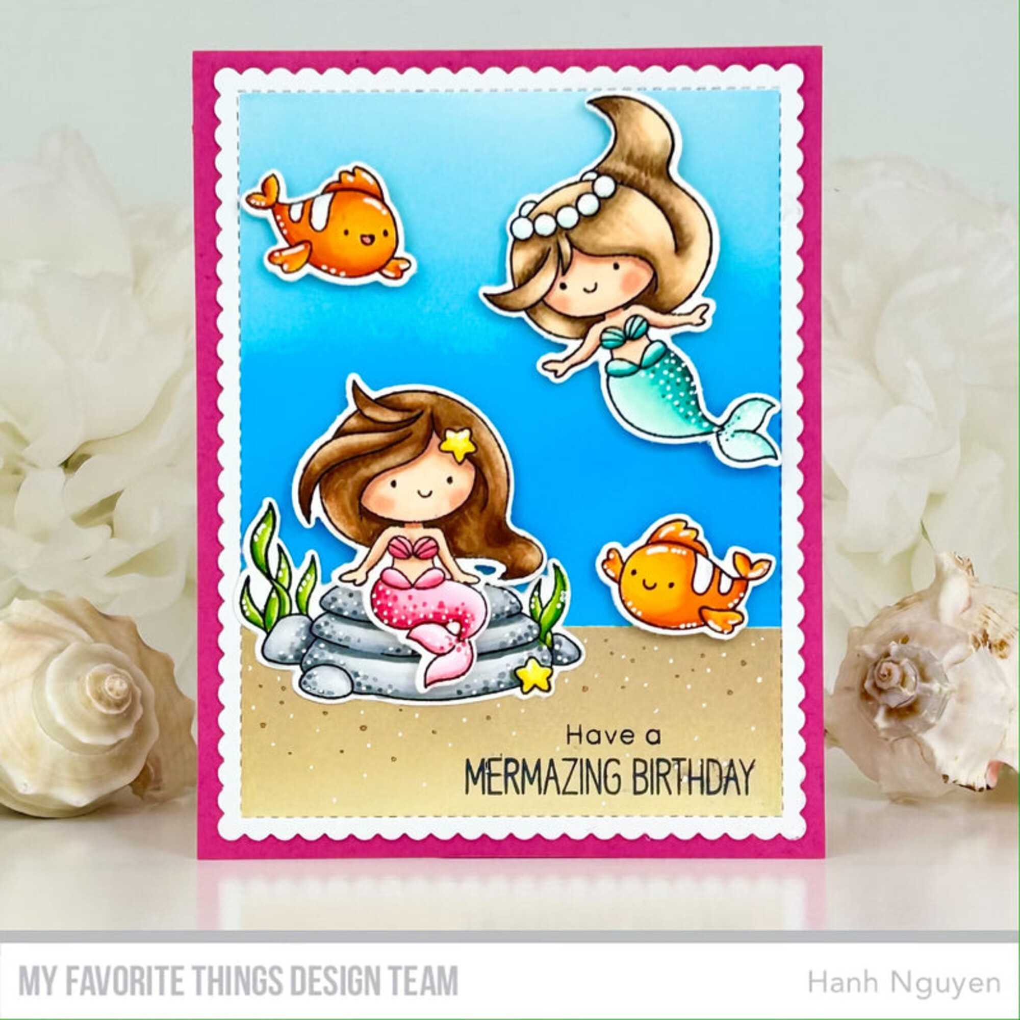 My Favorite Things My Favorite Things Fintastic Friends Clear Stamps