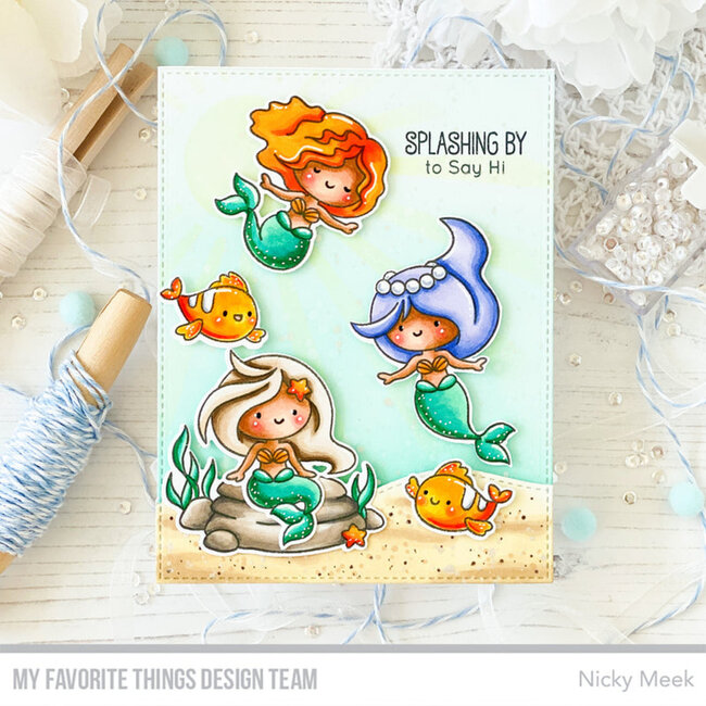 My Favorite Things My Favorite Things Fintastic Friends Clear Stamps