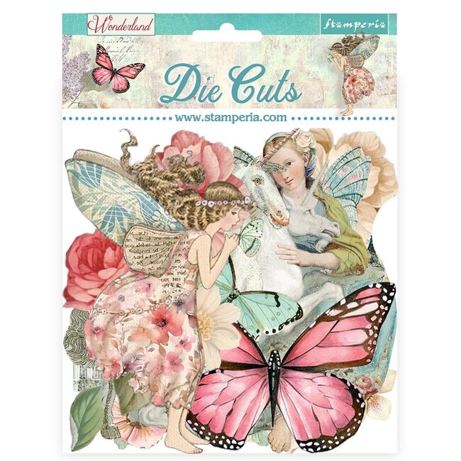 Stamperia Die cuts assorted - Wonderland