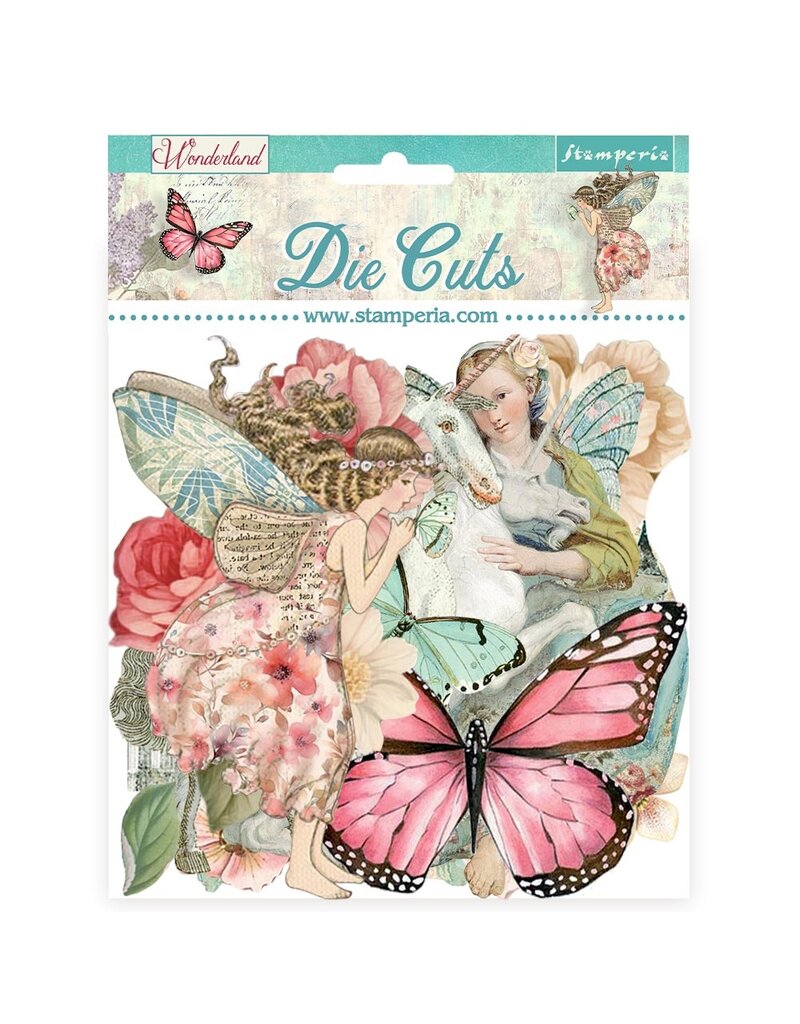 Stamperia Die cuts assorted - Wonderland