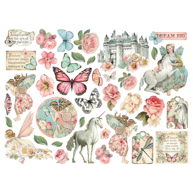 Stamperia Die cuts assorted - Wonderland