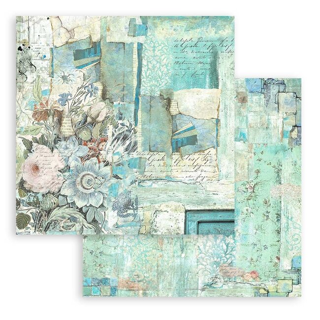 Stamperia Scrapbooking Pad 10 sheets cm 30,5x30,5 (12"x12") - Wonderland