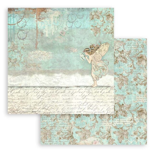Stamperia Scrapbooking Pad 10 sheets cm 30,5x30,5 (12"x12") - Wonderland