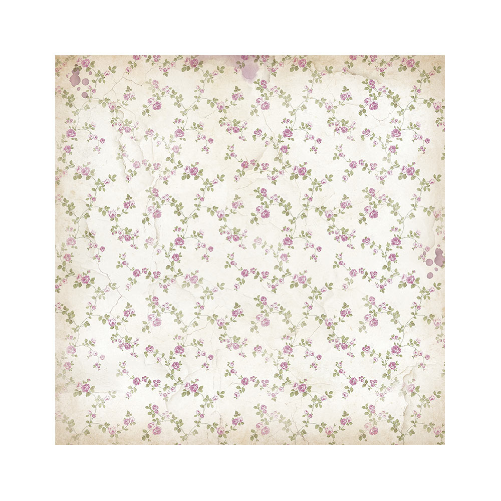 Stamperia Pack 4 sheets fabric cm 30x30 - Lavender