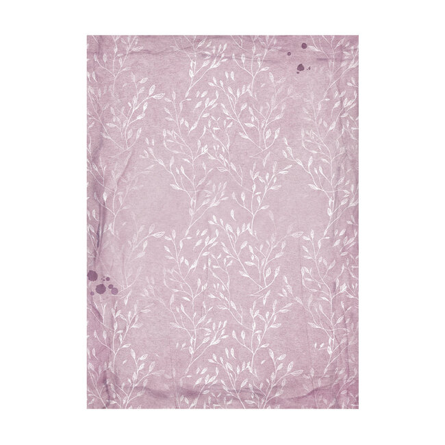 Stamperia Selection 8 Rice paper A6 backgrounds - Lavender