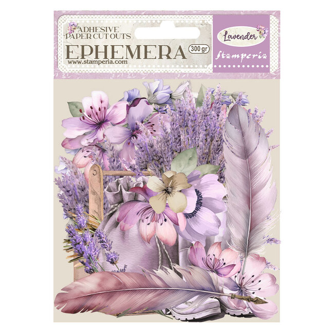Stamperia Ephemera  - Lavender