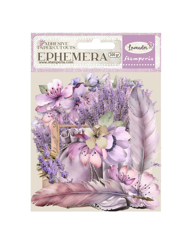 Stamperia Ephemera  - Lavender