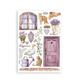 Stamperia Washi pad 8 sheets A5 - Lavender