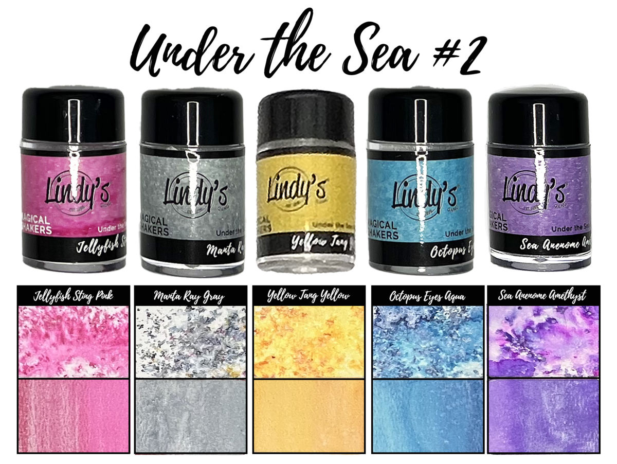 Lindy's Stamp Gang Under the Sea 2 Magical Shaker 2.0 SET
