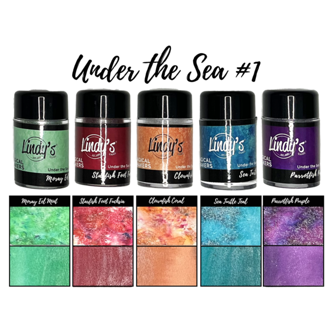 Lindy's Stamp Gang Under the Sea 1 Magical Shaker 2.0 SET