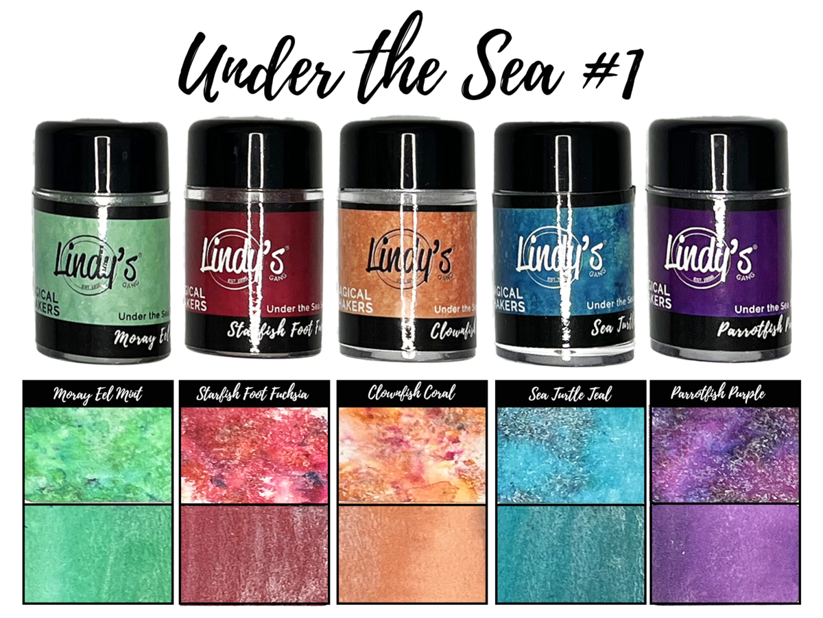 Lindy's Stamp Gang Under the Sea 1 Magical Shaker 2.0 SET